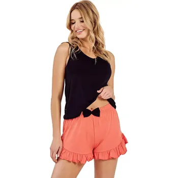 Pánské pyžamo Dámské pyžamo 3102 Ines - TARO černá L