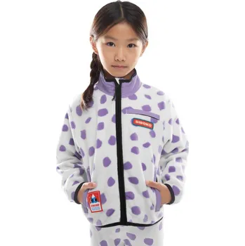 Pánská mikina SIROKO Dívčí fleecová mikina Popsicle-G 9 LET FIALOVÁ