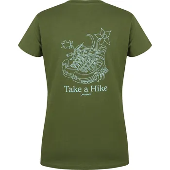 Dámské tričko Husky Dámské bavlněné triko Tee Walker L L, green