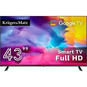 Televizor Televízor Kruger&Matz 43" (108cm)FHD Google TV DVB-T2/S2/T/C