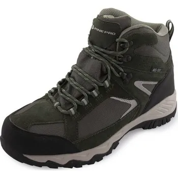 Dámská obuv Alpine Pro ROMOOS ZELENÁ Kotníková outdoorová obuv s membránou 45