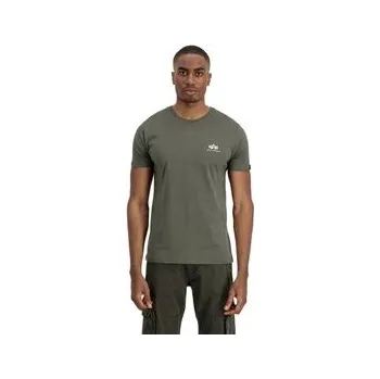 Pánské tričko Alpha Industries Souprava triček AI.258500-769 Zelená Basic Fit 3XL