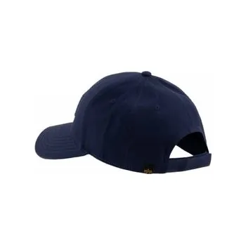 Pokrývka hlavy Alpha Industries Kšiltovka AI.178905-697 Tmavomodrá OS