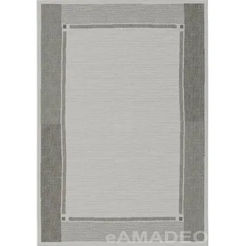 Koberec Spoltex Venkovní kusový koberec Decora 0549-032 - šedý - 80x150