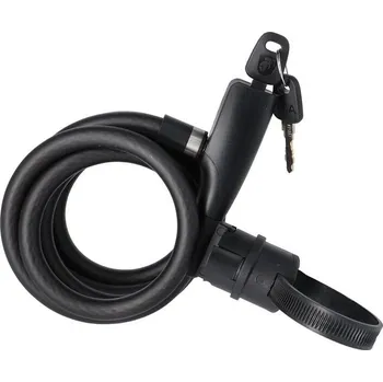 Zámek na kolo Kabel.zámek AXA Resolute 180/12 Délka 180cm, Ø12mm, cerná