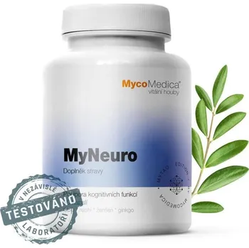 Zdraví MycoMedica MyNeuro 90 kapslí (Podpora kognitivních funkcí, paměti a duševní rovnováhy)