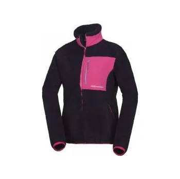 Dámská mikina Northfinder Wyoma cherryblack XS; Černá mikina + DÁREK DLE VÝBĚRU!