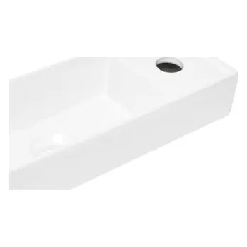 Umyvadlo Umývátko SAT Brevis 38x15 cm otvor pro baterii vpravo SATBRE34U