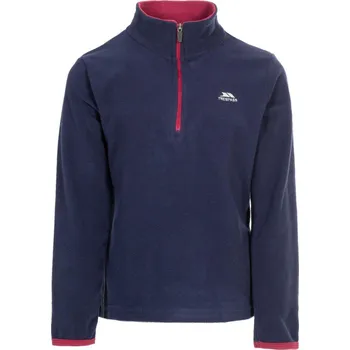 Pánská mikina TRESPASS Dívčí fleecová mikina 9 LET MODRÁ|RŮŽOVÁ