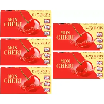 Bonboniéra Ferrero Mon CHéri 189 g 5 balení