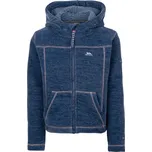 TRESPASS Dívčí fleecová mikina s kapucí 10 LET MODRÁ