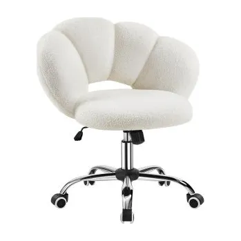 Kancelářská židle 592871 white, výškově nastavitelná, bílá - A YAHEETECH