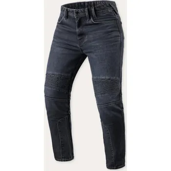 Sport REVIT kalhoty jeans MOTO 2 TF dark blue-black used - 33