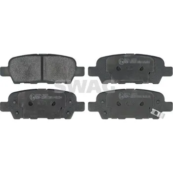 Autodíl Sada brzdových destiček, kotoučová brzda SWAG 33 10 5347