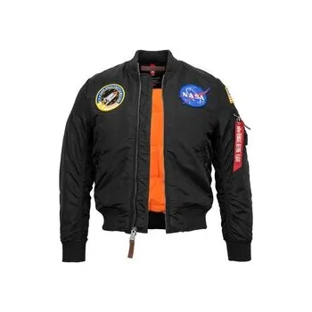 Pánský bomber Alpha Industries Bunda bomber AI.166107-03-4XL Černá Regular Fit S