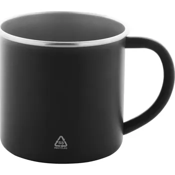 Hossa hrnek z recyklované nerezové oceli - černá - AP800563-10