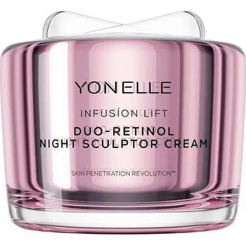 Pleťový krém YONELLE - Infusion Lift Duo-Retinol Night Sculptor Cream Krémy na obličej 55 ml dámské