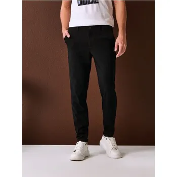 Pánské kalhoty Sinsay - Kalhoty chino - černá - 522HS-99X - 522HS-99X-30