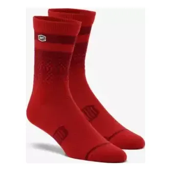 Pánské ponožky 100% Advocate Performance ponožky Cherry/Brick EU 38-42