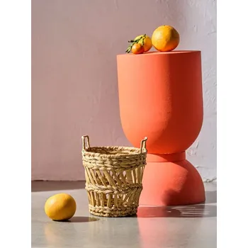 Úložný box Sinsay - Pletený úložný koš - béžová - 887EE-08X - 887EE-08X-ONE