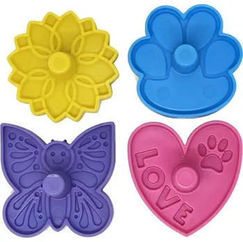 Miska pro psa SodaPup Stojánek na plnění hraček – set 4 kusů