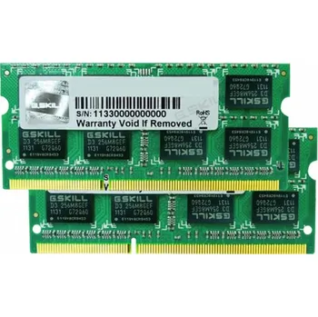 Operační paměť G.Skill SO-DIMM 8 GB DDR3-1600 (2x 4 GB) duální sada, RAM