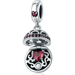 Elenys stříbrný přívěsek Červené překvapení
