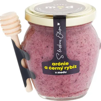 Dárkový med s arónií a černým rybízem Elisa 250 g