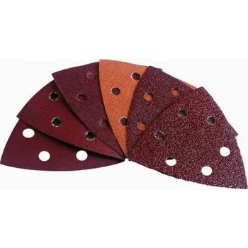 Brusný papír Výsek delta E29 93x88 zr.60 suchý zip 6 děr