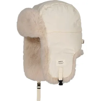 Čepice BARTS Dámská ušanka Barts Hawka Bomber BÉŽOVÁ