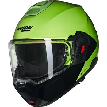Motodoplněk NOLAN přilba N120-1 Mivedi fluo green/black - M