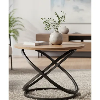 Konferenční stolek Signal Konferenční stolek EOS D | dub / černý mat