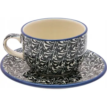 Šálek Ceramika Artystyczna Bolesławiec vzor 2265 ORNAMENT designed by Cebrowska ceramics 200 ml 1 ks