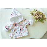 Amálka Zateplený kabátek - Ptáčci - Bílý (56–86) Velikost: 74-80