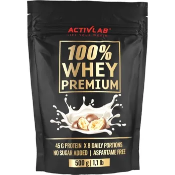 Protein Activlab 100% Whey Protein Premium - 500 g Příchuť: Mléčná čokoláda sušenka