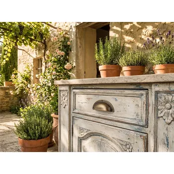 Nábytkové kování 15120Z03200.09 rustikální úchytka kapsa