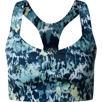 Dámské spodní prádlo DARE 2B Dámská sportovní podprsenka Swift III Dash Print FIALOVÁ |RŮŽOVÁ