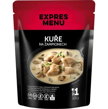 Hotové jídlo EXPRES MENU Kuře na žampionech 300 g