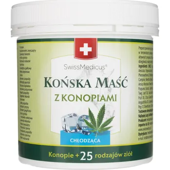 Koňská mast Herbamedicus s konopím chladivá 250 ml