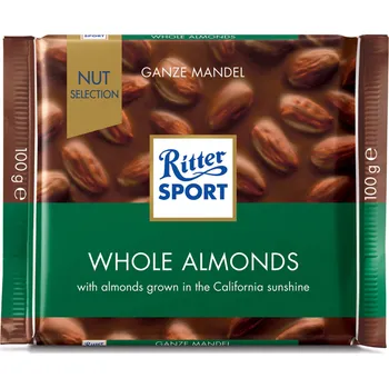 Ritter Sport NUSSKLASSE s celými mandlemi 100 g