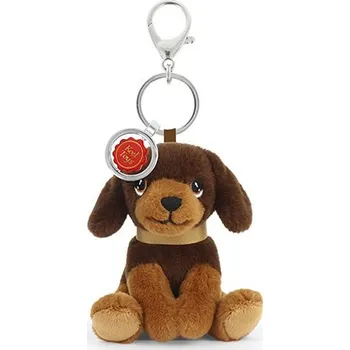 plyšák Plyšový pejsek klíčenka 12 cm - plyšové hračky