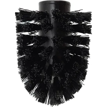 WC štětka Spirella náhradní hlavice k WC štětce AKIRA, černá, 80 mm