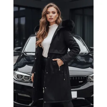 Dámská parka dámská Bunda zimní parka FERNAYA TY5113 Barva: Černá, Velikost: L