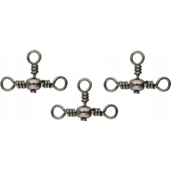 Extra Carp trojobratlík Swivel Cross Line 10ks Velikost: 8
