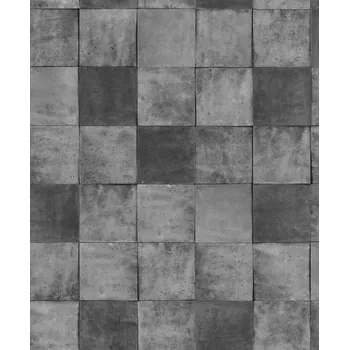 Tapeta Tapeta obklady do kuchyně a koupelny šedé obkladačky tapety