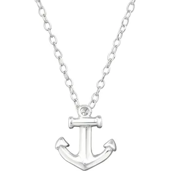 Náhrdelník Stříbrný náhrdelník Kotva