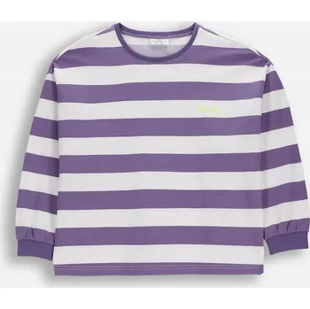 Chlapecké tričko Dívčí tričko s dlouhým rukávem v pruzích, velikost 110 Coccodrillo WC6