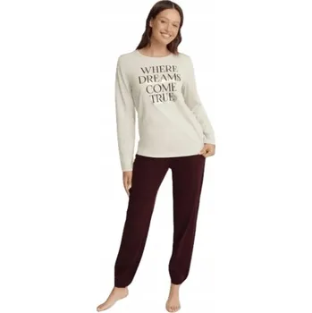 Pánské pyžamo Henderson pánské pyžamo GRACR s dlouhým rukávem, velikost L