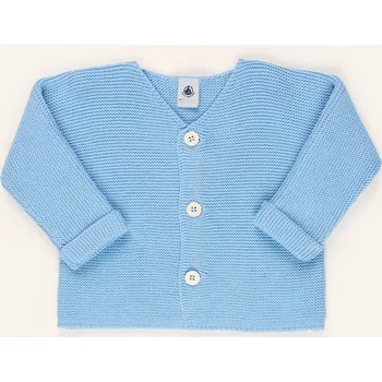 Dámský svetr Petit Bateau Svetr pro miminko, tmavě modrá, 60