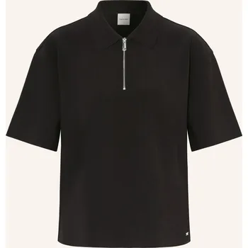 Dámské tričko Calvin Klein Dámské Pletené Polo Tričko, černá, 36